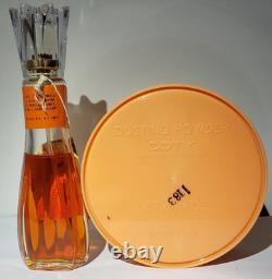 Vintage L'ORIGAN by Coty (Div. Pfizer) Cologne 1.8 oz + Dusting Powder 4 oz Set