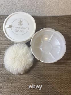 Vintage L'air du Temps Nina Ricci Perfumed Dusting Powder 6 Oz 170g (Read)