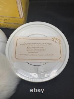 Vintage L'air du Temps Nina Ricci Perfumed Dusting Powder 6 oz Puff NEW WITH BOX