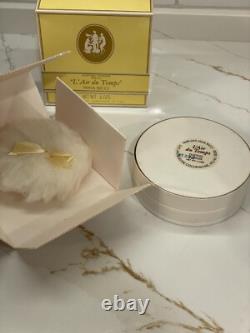 Vintage L'air du Temps Nina Ricci Perfumed Dusting Powder 6 oz Puff Refill New