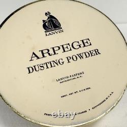 Vintage Lanvin Arpege Gift Set Dusting Powder & Natural Spray Perfume with Box