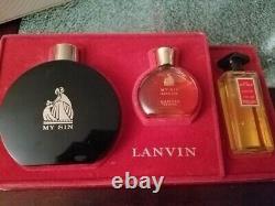 Vintage Lanvin My Sin Bath Oil Shaker Dusting Powder Charles of the Ritz France