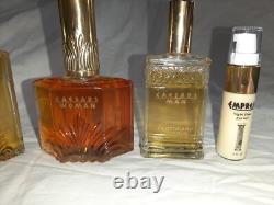 Vintage Large CAESARS WOMAN MAN Empress Collection-Perfume Cologne Toner Lotion