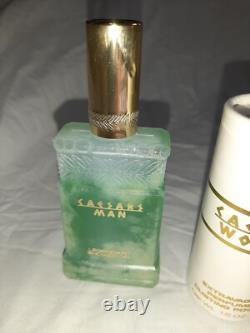 Vintage Large CAESARS WOMAN MAN Empress Collection-Perfume Cologne Toner Lotion