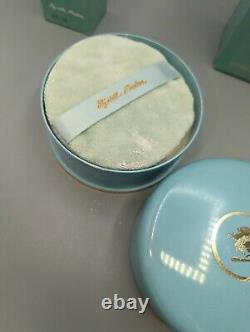 Vintage Lot Elizabeth Arden Blue Grass Perfume Mist Dusting Powder Milk Bath