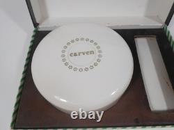 Vintage Ma Griffe by Carven Perfumes Dusting Powder withPuff 6oz. Plastic Box