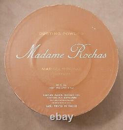 Vintage Madame Rochas Marcel Rochas Parfums Perfumed Dusting Powder Body 6 Oz