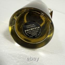 Vintage Max Factor Primitif Gift Set Perfume Cologne Splash & Dusting Powder