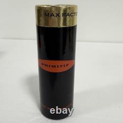 Vintage Max Factor Primitif Gift Set Perfume Cologne Splash & Dusting Powder