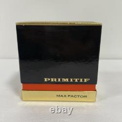 Vintage Max Factor Primitif Gift Set Perfume Cologne Splash & Dusting Powder