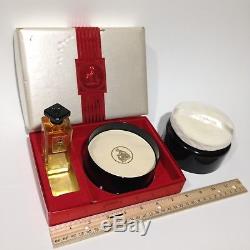 Vintage My Sin Eau de Lanvin Splash 2 oz + Dusting Powder 4 oz Box Set Fragrance