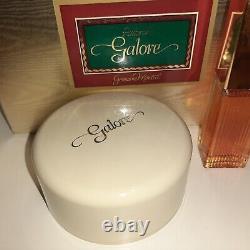 Vintage NEW Galore Germaine Monteil Cologne Spray 1.5oz & Dusting Powder Box Set