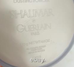 Vintage NEW Guerlain SHALIMAR Perfumed Dusting Powder 4.4 Oz Sealed HTF