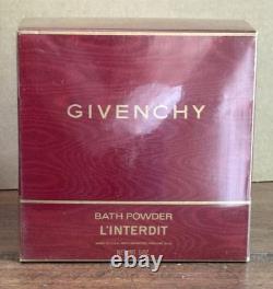 Vintage NIB Givenchy Perfume Bath Dusting Powder Sealed Box 5 Oz