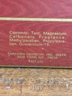 Vintage NIB Givenchy Perfume Bath Dusting Powder Sealed Box 5 Oz