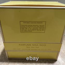 Vintage NIB Nina Ricci L'Air du Temps Perfumed Dusting Powder 6 OZ / 170g NEW
