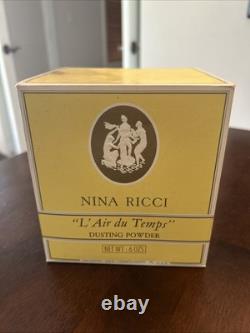 Vintage NIB Nina Ricci L'Air du Temps Perfumed Dusting Powder 6 OZ NEW