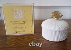 Vintage NIB Sealed Nina Ricci L'Air du Temps Perfumed Dusting Powder 6 OZ