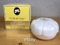 Vintage NOS Nina Ricci L'Air du Temps TALC PERFUMED Dusting Powder 100g 3.5 OZ