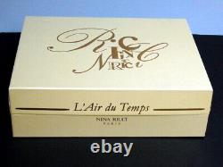 Vintage New Nina Ricci L'air Du Temps Perfumed Dusting Powder + Cologne + Box