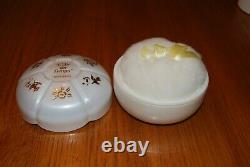 Vintage New Nina Ricci L'air Du Temps Perfumed Dusting Powder Golden Doves