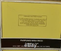 Vintage Nina Ricci L'Air Du Temps Perfumed Dusting Body Bath Powder 6 oz -New bo