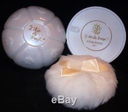 Vintage Nina Ricci L'Air Du Temps Perfumed Dusting Body Bath Powder Talc 6oz New