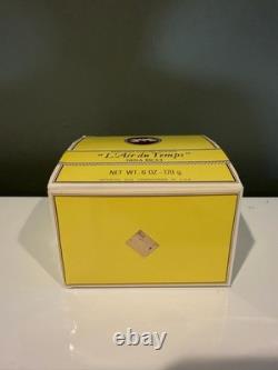 Vintage Nina Ricci L'Air du Temps Perfumed Dusting Powder 6 Oz Box Puff NOS