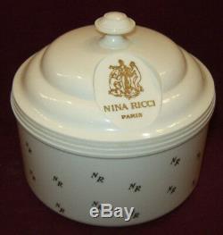 Vintage Nina Ricci Paris L'AIR DU TEMPS RARE 8 OZ. BODY DUSTING POWDER Fragrance