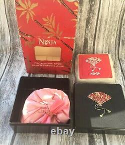 Vintage Ninja Perfumed Dusting Powder Parfums De Coeur 3 oz with Box New Rare