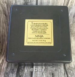 Vintage Ninja Perfumed Dusting Powder Parfums De Coeur 3 oz with Box New Rare