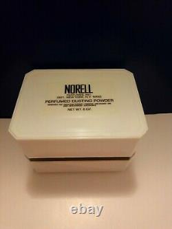 Vintage Norell Perfumed Dusting Powder 6 Oz New Sealed Powder & Puff, Rare! J/L