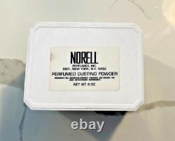 Vintage Norell Perfumed Dusting Powder Net Wt 6 Oz