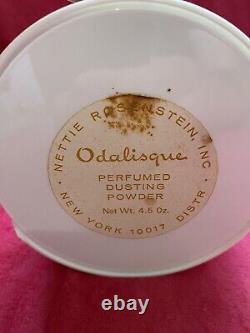 Vintage Odalisque Fragrance Ensemble, Perfume 1.5 Oz and Dusting Powder