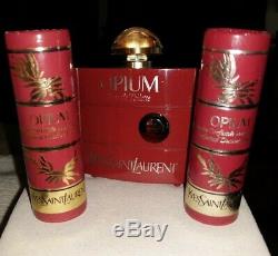 Vintage Opium 60ml 2 FL. OZ Eau De Toilette Perfume/Perfumed Dusting Powder