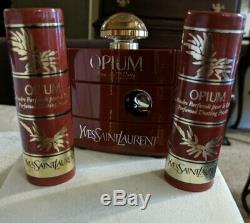 Vintage Opium 60ml 2 FL. OZ Eau De Toilette Perfume/Perfumed Dusting Powder