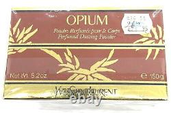 Vintage Opium By Yves Saint Laurent Perfumed Dusting Powder Sealed 5.2 150 g