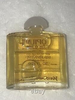 Vintage Opium Gift Bag Eau De Toilette Dusting Powder Soap Perfume Yves Laurent