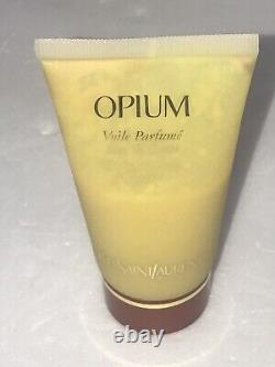 Vintage Opium Gift Bag Eau De Toilette Dusting Powder Soap Perfume Yves Laurent