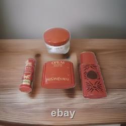 Vintage Opium Set YSL Parfume, Perfume Soap, Foaming Bath &Dusting Powder
