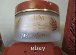 Vintage Opium Set YSL Parfume, Perfume Soap, Foaming Bath &Dusting Powder