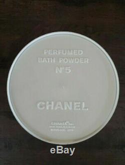 Vintage Original CHANEL NO 5 Perfumed Dusting BATH POWDER 8 oz SEALED/FULL