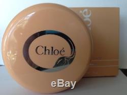 Vintage Original CHLOE 2.6 Oz Perfumed Bath Body Dusting Powder Lagerfeld BOXED