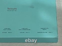 Vintage Original Tiffany EDP 1.7 Oz. Perfume 2 Layer Gift Set soaps Lotion & Gel