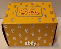 Vintage Rare Ciara Perfumed Velvet Dusting Body Powder 6oz Charles Revson SEALED