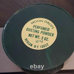 Vintage Rare MOON DROPS Revlon Concentra Cologne Spray 1 oz & Dust Powder 3 oz