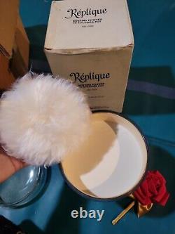 Vintage Replique Perfume Dusting Powder In A Pot No 7550