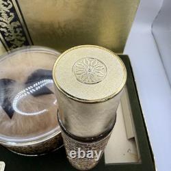 Vintage Revlon Intimate Dusting Body Powder Spray Mist Perfume Set Filigree 1960