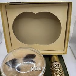 Vintage Revlon Intimate Dusting Body Powder Spray Mist Perfume Set Filigree 1960