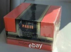 Vintage SEALED YVES SAINT LAURENT 150G YSL PARIS PERFUMED DUSTING POWDER POWDER